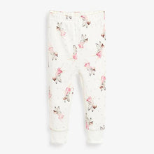 Load image into Gallery viewer, Pink/Cream 3 Pack Fairy Appliqué Snuggle Pyjamas (9mths-8yrs) - Allsport
