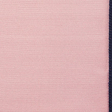 Load image into Gallery viewer, Navy/Pink Slim Tie With Pocket Square And Pin Set
