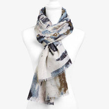 Load image into Gallery viewer, Pink Foil Print Lightweight Scarf - Allsport
