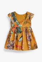 Load image into Gallery viewer, PROM OCHRE FLORAL (3MTHS-5YRS) - Allsport
