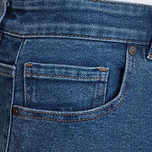 Authentic Blue Wash Slim Fit Stretch Jeans - Allsport