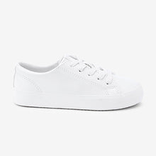 Load image into Gallery viewer, White Lace-Up Shoes (Older Girls)
