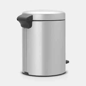 BRABANTIA 5L Pedal Bin NewIcon - Metallic Grey