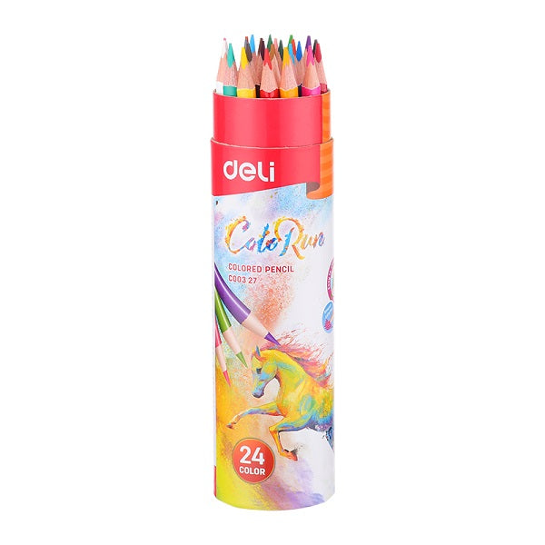EC00327 Colored Pencil Paper Tube 24C