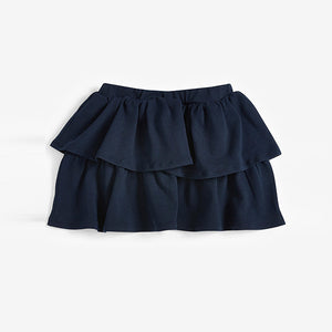 Navy Polo Top And Skirt Set (3mths-7yrs) - Allsport