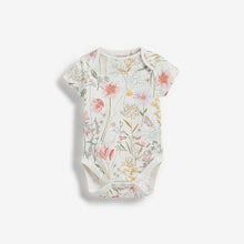Load image into Gallery viewer, Pink Bunny 5 Pack Short Sleeve Bodysuits (0-18mths) - Allsport
