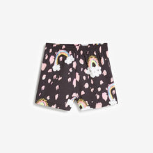 Load image into Gallery viewer, Monochrome 3 Pack Unicorn Cotton Short Pyjamas (9mths-8yrs) - Allsport
