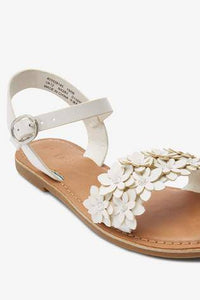 Flower Embellished Sandals - Allsport
