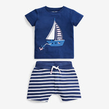 Load image into Gallery viewer, Appliqué T-Shirt And Shorts Set (3mths-5yrs) - Allsport
