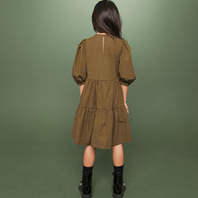 Load image into Gallery viewer, TIER OLIVE DRESS - Allsport
