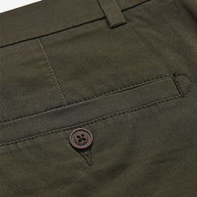 Load image into Gallery viewer, Dark Green Slim Fit Stretch Chino Shorts - Allsport

