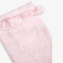 Load image into Gallery viewer, Pink 2 Pack Ruffle Socks - Allsport
