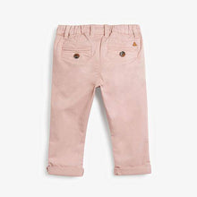 Load image into Gallery viewer, Pink Stretch Chinos (3mths-5yrs) - Allsport
