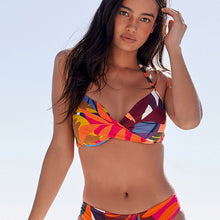 Load image into Gallery viewer, Tropical Padded Underwired Bikini Top - Allsport
