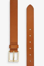 Load image into Gallery viewer, Tan Leather Jeans Belt - Allsport
