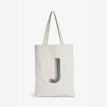 Load image into Gallery viewer, Organic Cotton Reusable Monogram Bag For Life - Allsport
