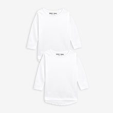 Load image into Gallery viewer, 2PK WHITE ESSENTIAL T-SHIRTS (4-5YRS) - Allsport
