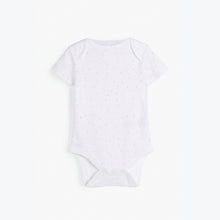 Load image into Gallery viewer, 4 Pack Short Sleeve Baby Bodysuits (0mths-2yrs)
