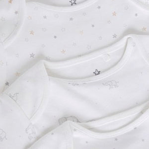 4 Pack Short Sleeve Baby Bodysuits (0mths-2yrs)