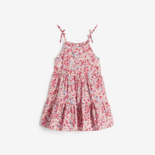 Load image into Gallery viewer, Floral Cotton Tiered Sundress (3mths-6yrs) - Allsport
