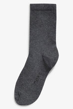 Load image into Gallery viewer, Grey 7 Pack School Socks (Older) - Allsport
