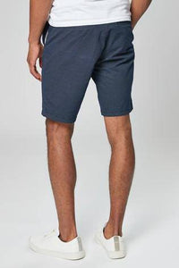 NAVY DITSY PRINT BELTED CHINO SHORTS - Allsport