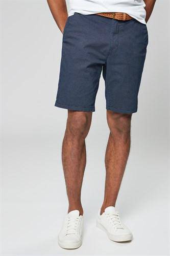 NAVY Ditsy Print Belted Chino Shorts - Allsport