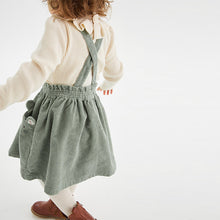 Load image into Gallery viewer, Green Character Cord Skirt With Tights (3mths-6yrs) - Allsport
