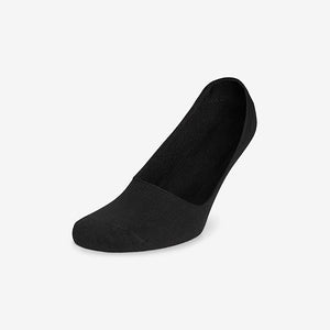 Black Invisible 5 Pack Socks - Allsport