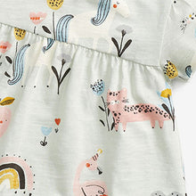 Load image into Gallery viewer, Mint Unicorn Character Cotton T-Shirt (1.5yrs-6yrs) - Allsport
