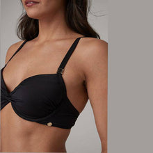 Load image into Gallery viewer, Black Shape Enhancing Bikini Top - Allsport
