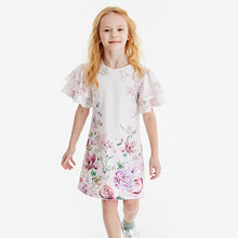 Load image into Gallery viewer, Light Pink Floral Occasion Dress (3-12yrs) - Allsport
