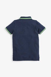 Navy Poloshirt - Allsport