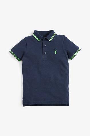 Navy Poloshirt - Allsport