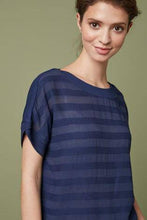 Load image into Gallery viewer, NAVY STRIPE T-SHIRT - Allsport
