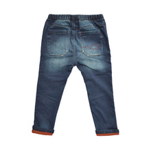 Load image into Gallery viewer, Dark Blue Relaxed Fit Trousers (3mths-5yrs)
