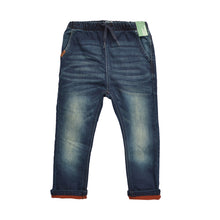 Load image into Gallery viewer, Dark Blue Relaxed Fit Trousers (3mths-5yrs)
