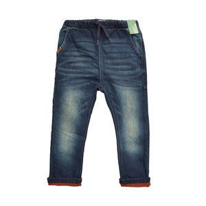 Dark Blue Relaxed Fit Trousers (3mths-5yrs)