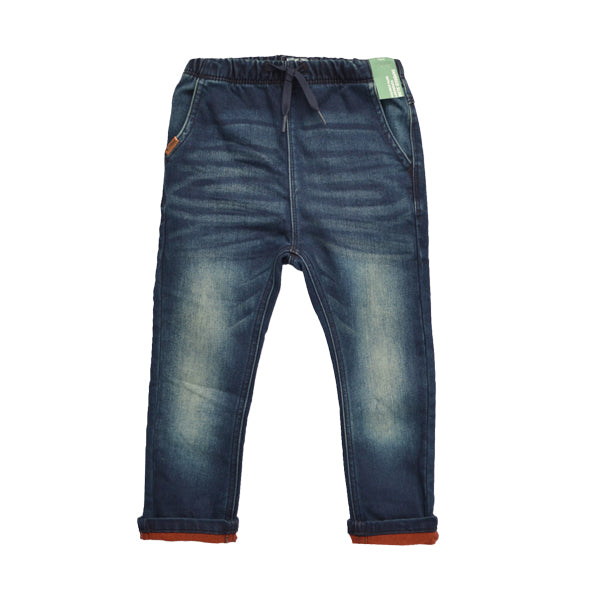 Dark Blue Relaxed Fit Trousers (3mths-5yrs)