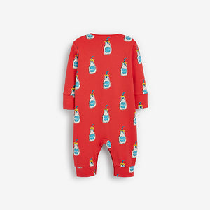 Bright Milk Club 3 Pack Baby Sleepsuits (0-18mths) - Allsport