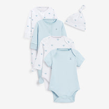 Load image into Gallery viewer, Blue Bear Blue Bear 6 Piece Sleepsuit And Accessories Newborn Gift Set In Bag (0-6mths) - Allsport
