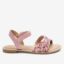 Load image into Gallery viewer, PLAIT SANDAL PINK GO - Allsport
