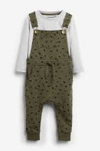 Load image into Gallery viewer, DUNGAREE KHAKI AOP (3MTHS-5YRS) - Allsport
