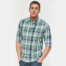 Load image into Gallery viewer, Green Check Lightweight Shirt - Allsport
