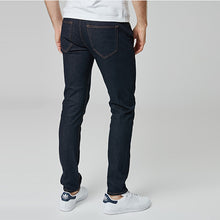Load image into Gallery viewer, Authentic  Dark Ink Blue Skinny Fit Stretch Jeans - Allsport
