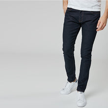 Load image into Gallery viewer, Authentic  Dark Ink Blue Skinny Fit Stretch Jeans - Allsport
