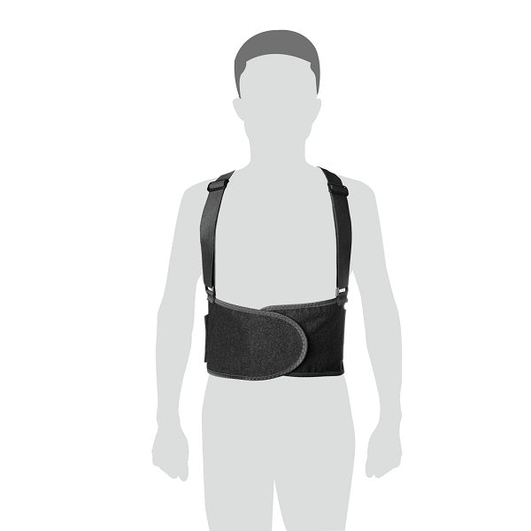 BACK SUPPORT BELT WITH ADJUSTABLE SUSPENDERS