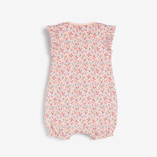 Load image into Gallery viewer, Pink 4 Pack Pretty Baby Rompers (0mths-18mths)
