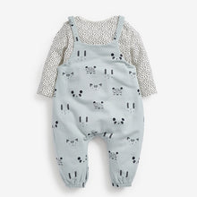 Load image into Gallery viewer, Mint Character Dungarees And Bodysuit (0mths-18mths) - Allsport

