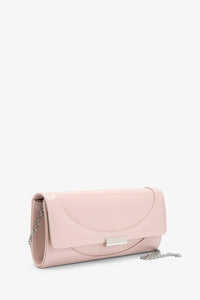 NUDE PATENT CLUTCH BAG - Allsport